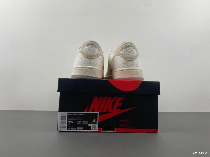 1st Kicks Shoes Chris Jordan OG 1 FZ0455-200 Retro Low Paul 0719